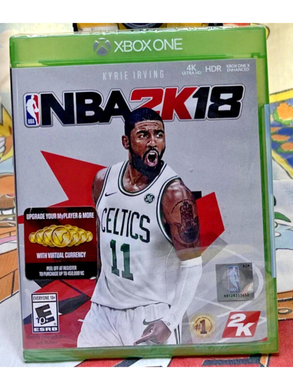 NBA 2K18 - Kyrie Irving (Celtics) Microsoft Xbox One - SEALED